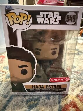 Funko Pop! Star Wars Haja Estree Figure - White, Black, Brown